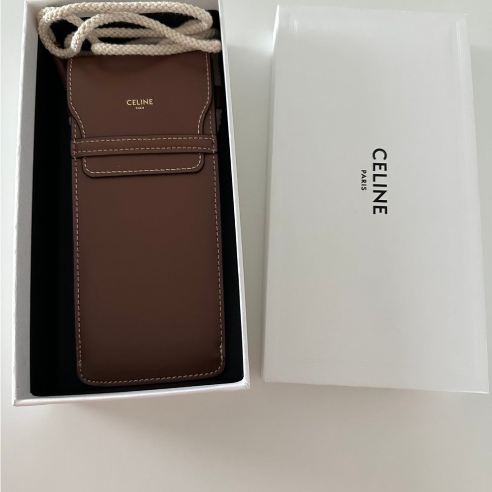 Celine Leather sunglasses Pouch case